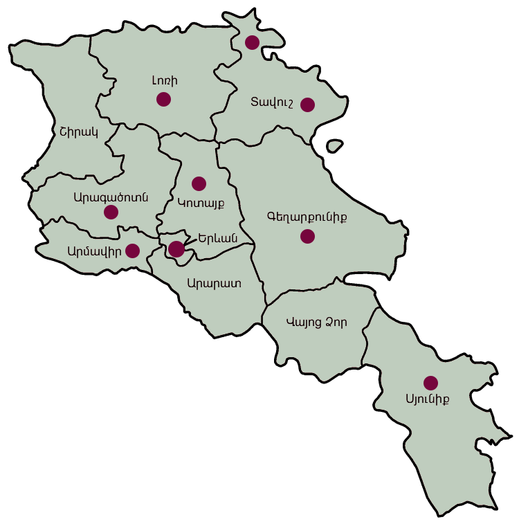 Armenia Map